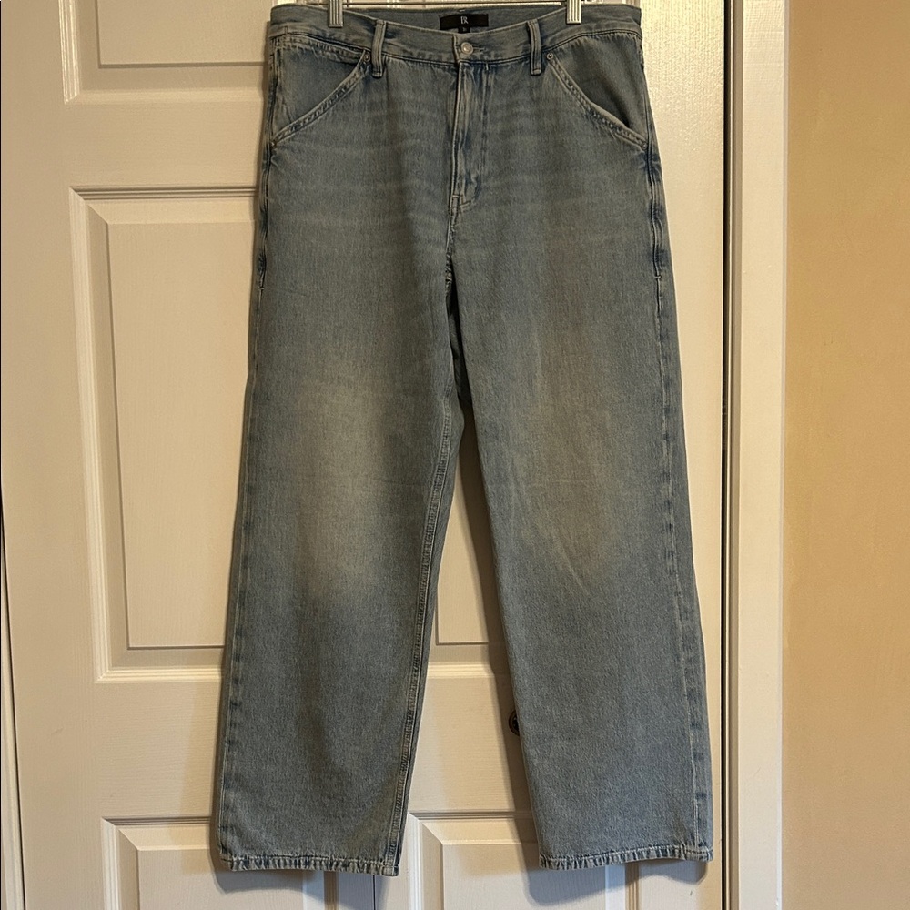 Banana Republic Relaxed Fit Light Blue Jeans